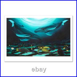 Wyland -Humpback Dance Limited Edition Canvas (35 x 24) #d Hand Signed, COA
