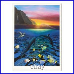 Wyland Kiss for the Sea Signed Limited Edition Art COA