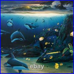 Wyland Moonlit Waters Signed Limited Edition Art COA