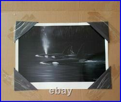 Wyland Orca Evening Hand Signed Limited Edition Art with COA