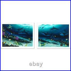 Wyland Radiant Reef Signed Canvas Limited Edition Art COA