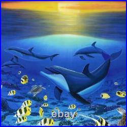 Wyland Sea of Life Signed Canvas Limited Edition Art COA