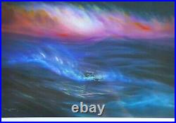 Wyland Storm Hand Signed Limited Edition Art lithograph on paper COA
