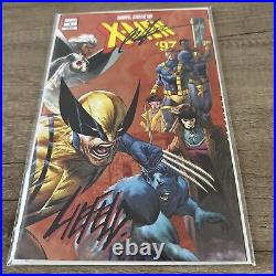 X-Men'97 #1, Blood Foil, Signed by Rob Liefeld, with Chisel & COA Limited 300