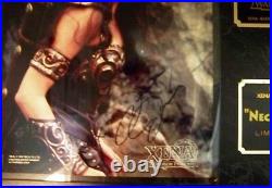 Xena Autographed Wall Plaque A Necessary Evil Limited Edition #174 + Coa