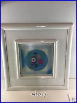Yaacov Agam Agamograph entitled Visual Fields signed limited with 1995 COA Framed