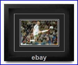 Zinedine Zidane Signed 6x4 Photo 10x8 Picture Frame Real Madrid France + COA